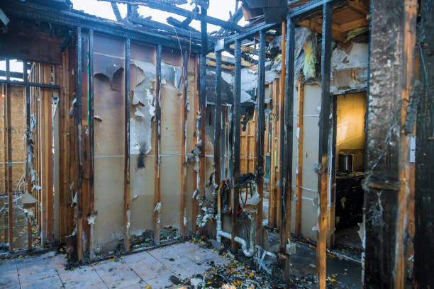 Professional Emergency Fire Cleanup technician working in Avoca, IA